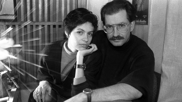 Молодая Альбина Назимова, полная планов и творческой энергии.