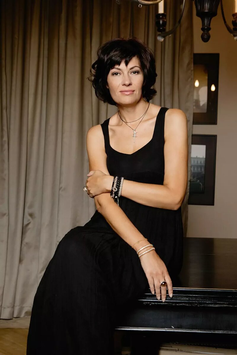 Альбина Назимова, наслаждающаяся тишиной и уединением.