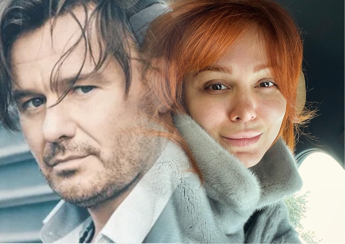 Молодые родители Иван и Лаура с новорожденной дочерью Серафимой.