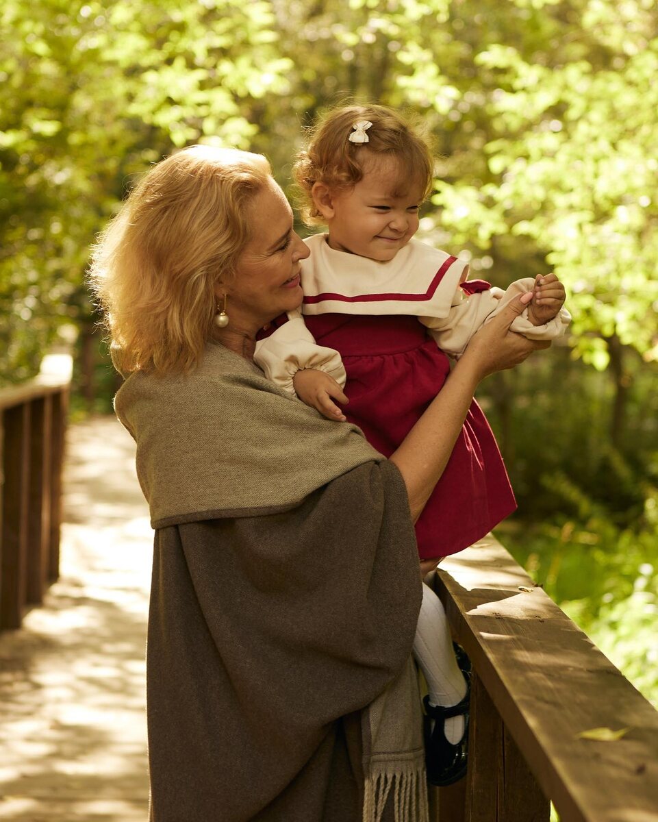 Мария Козакова с дочерью Иванной