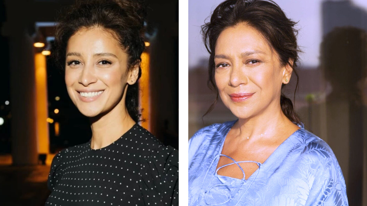 Равшана Куркова с мамой Рано Кубаевой.