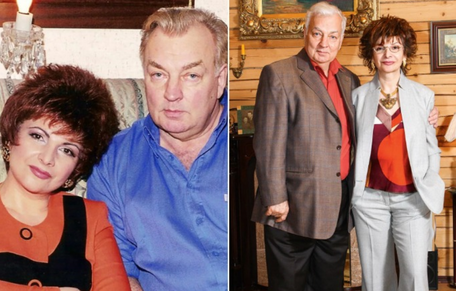 Почти сорок лет счастья: Михаил Державин и его третья жена Роксана Бабаян.