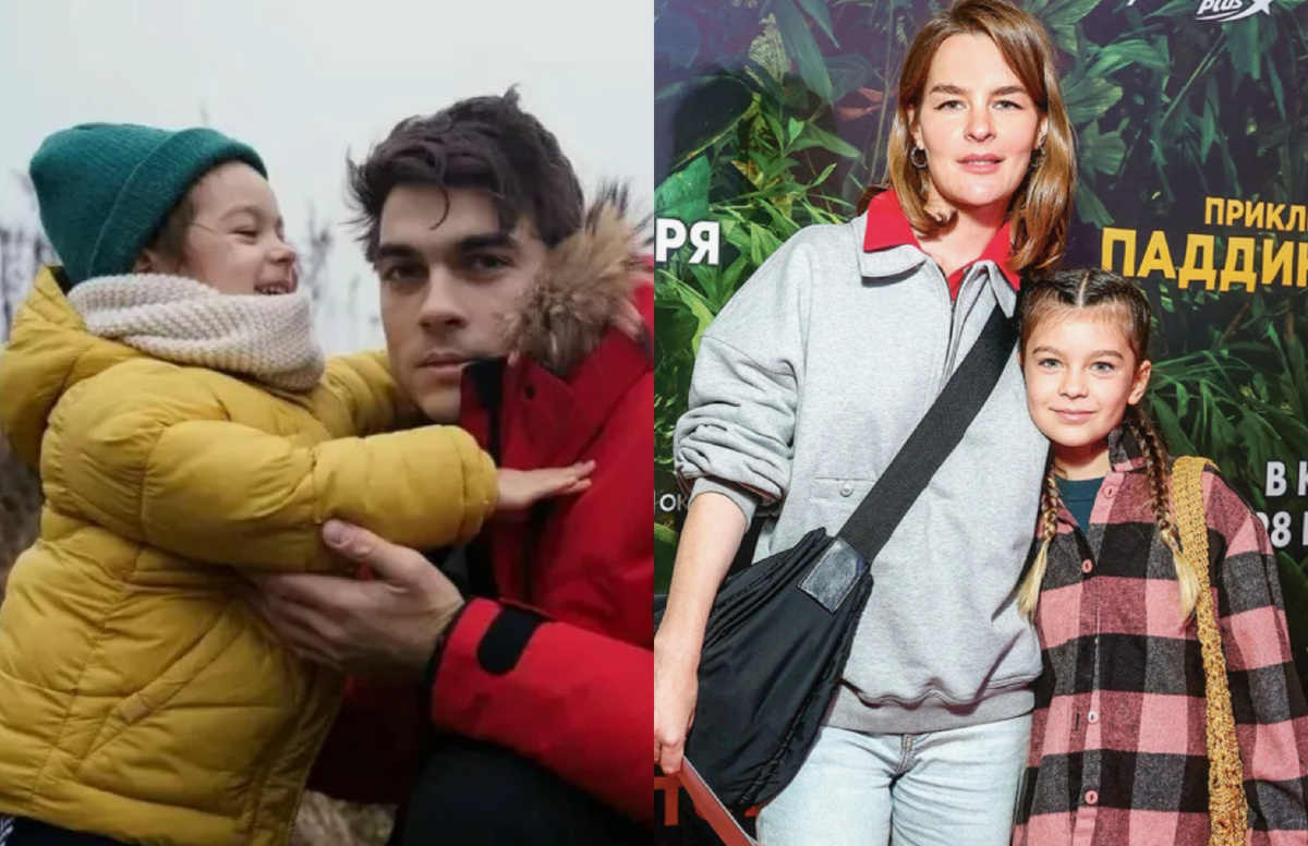 Дарья Урсуляк и Константин Белошапка с дочерью Ульяной