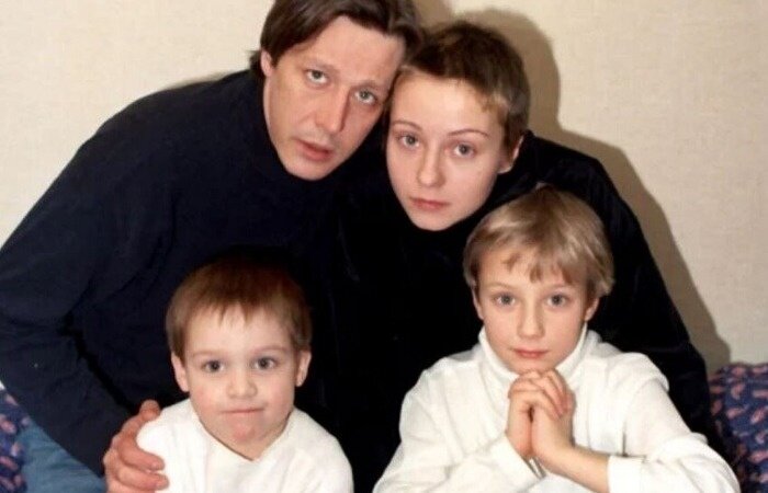 Ярослав Бойко с супругой Рамуной Ходоркайте и детьми Максимом и Эмилией