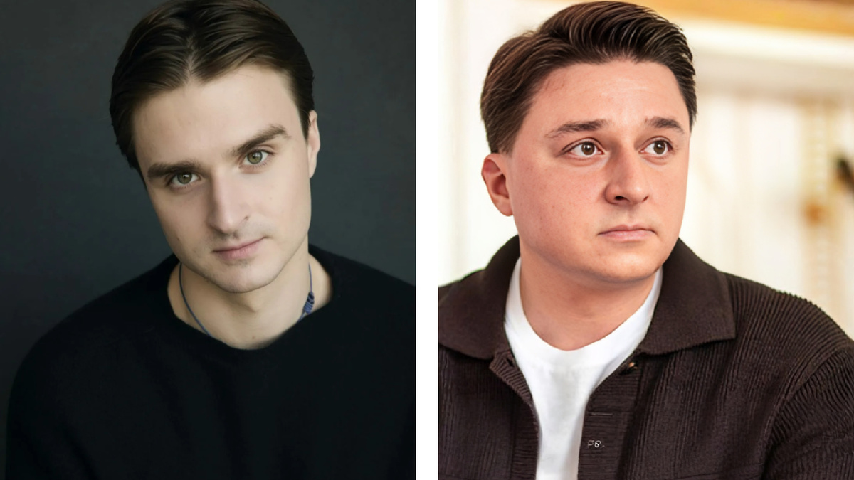 Савва Лагашкин с отцом Максимом: британское образование и узнаваемый «отцовский» взгляд.