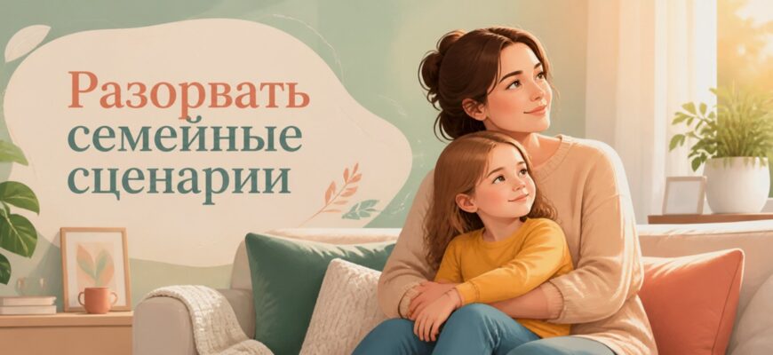 Иллюстрация к статье: Разорвать семейные сценарии