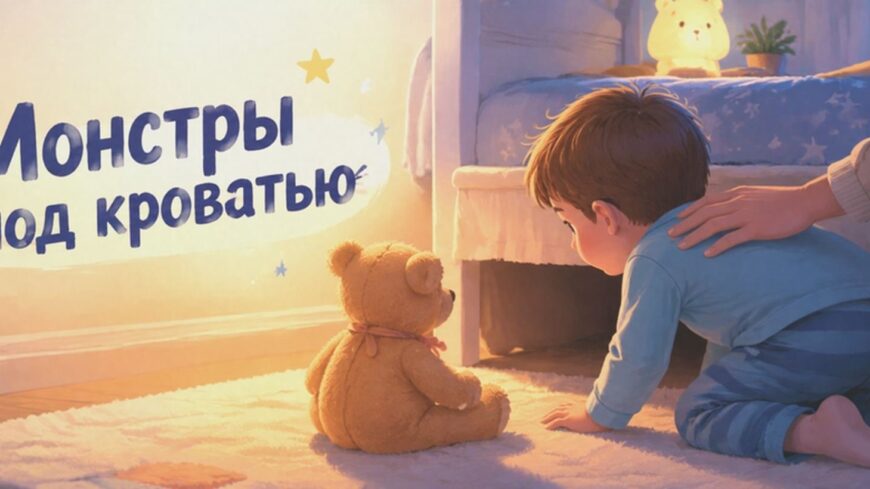 Иллюстрация к статье: Монстры под кроватью