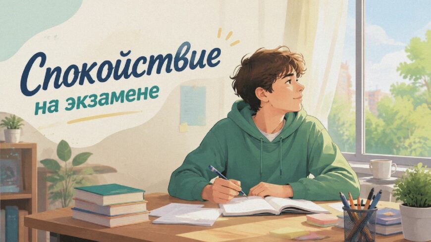 Иллюстрация к статье: Спокойствие на экзамене