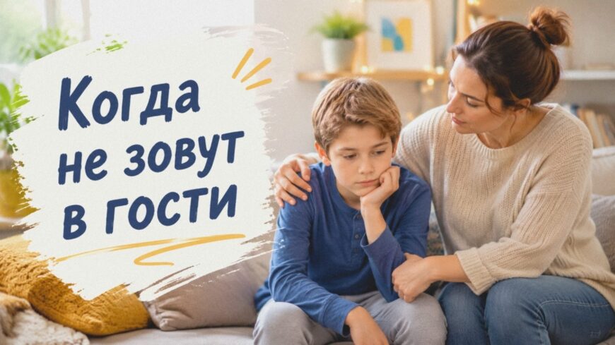 Иллюстрация к статье: Когда не зовут в гости