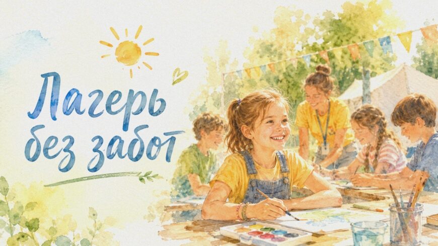 Иллюстрация к статье: Лагерь без забот