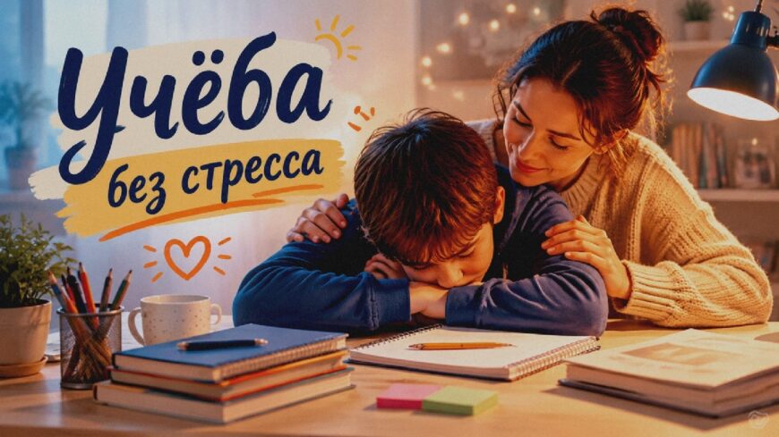 Иллюстрация к статье: Учёба без стресса