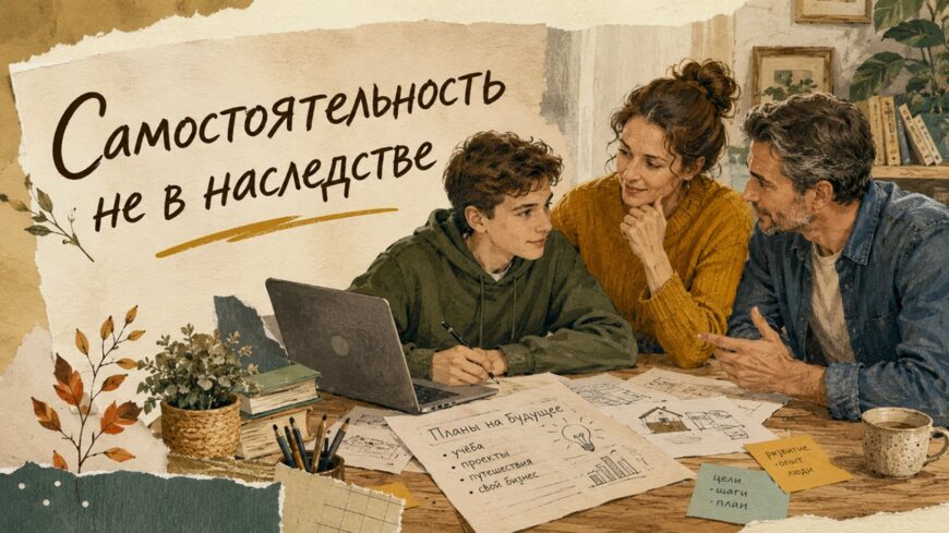 Иллюстрация к статье: Самостоятельность не в наследстве