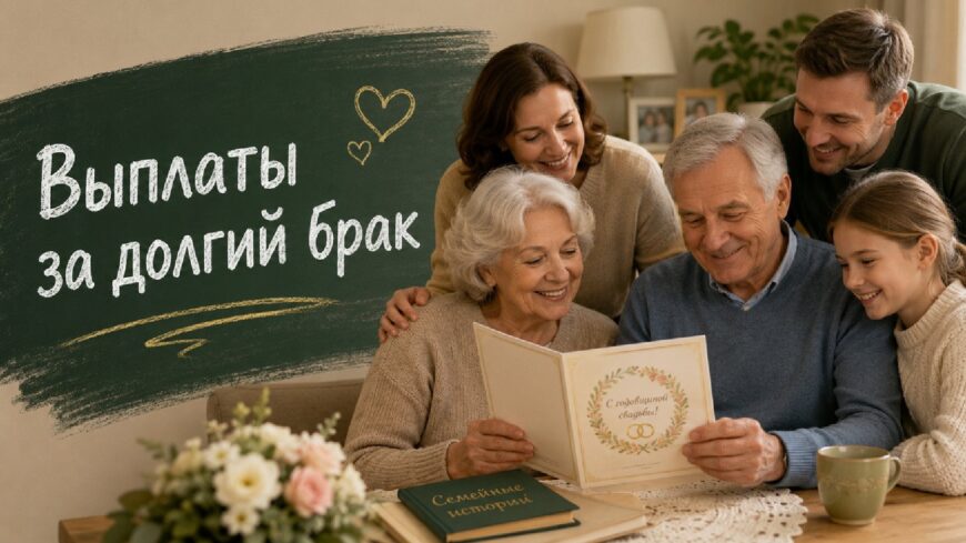 Иллюстрация к статье: Выплаты за долгий брак