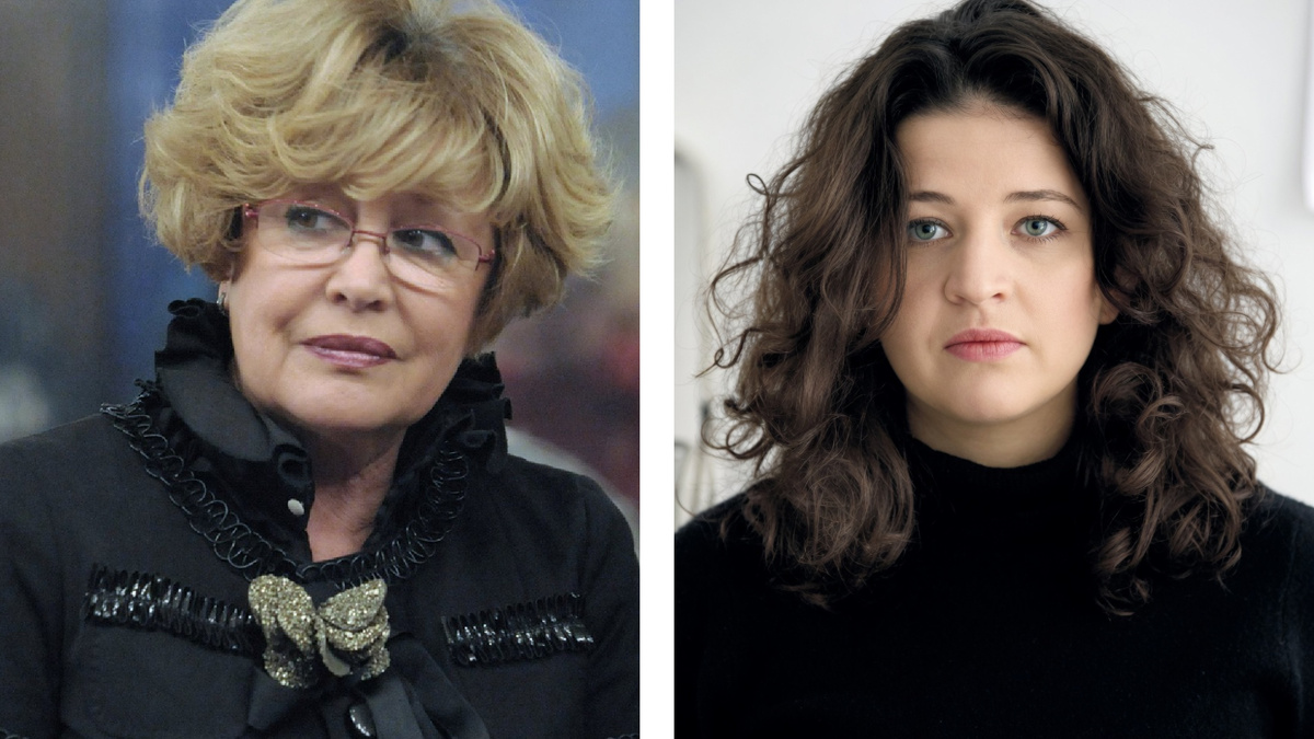 Марина Неёлова с дочерью Никой