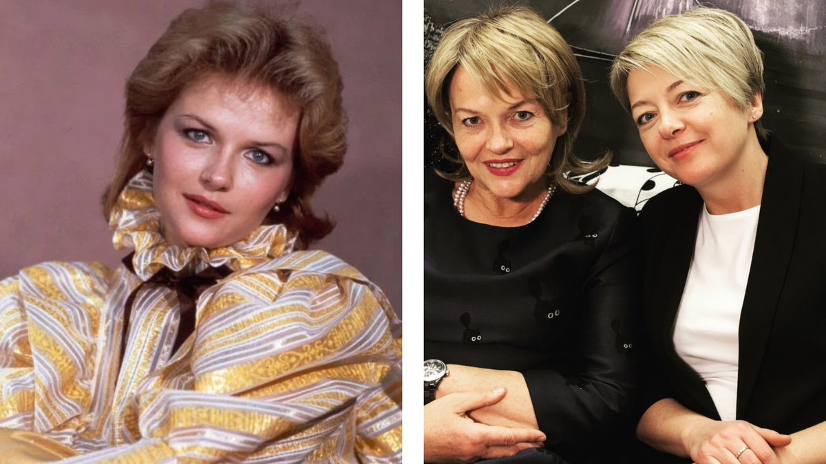 Александра Яковлева с дочерью Елизаветой