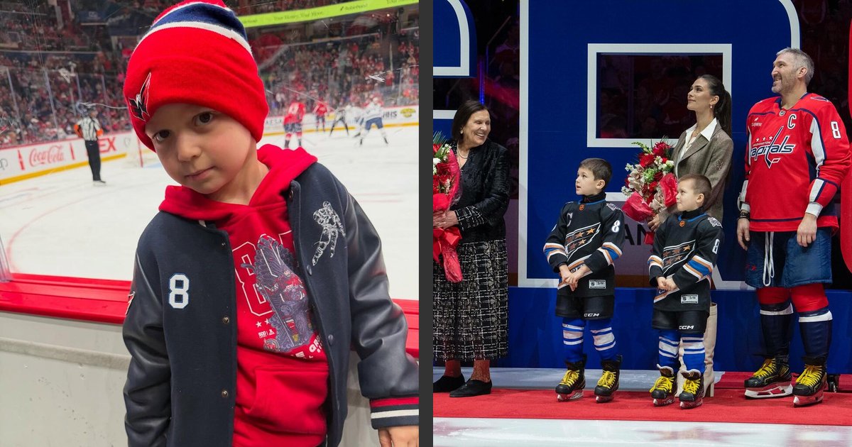 Первое слово «папа» и форма номером 8: как 7-летний Сергей и 5-летний Илья Овечкины растут в тени отца-легенды