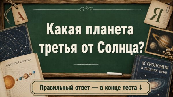 Тест: Насколько хорошо вы помните школьную программу?