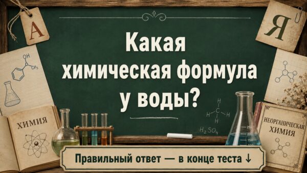Тест: Насколько хорошо вы помните школьную программу?