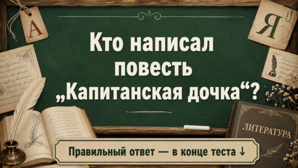Тест: Насколько хорошо вы помните школьную программу?