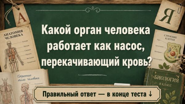 Тест: Насколько хорошо вы помните школьную программу?