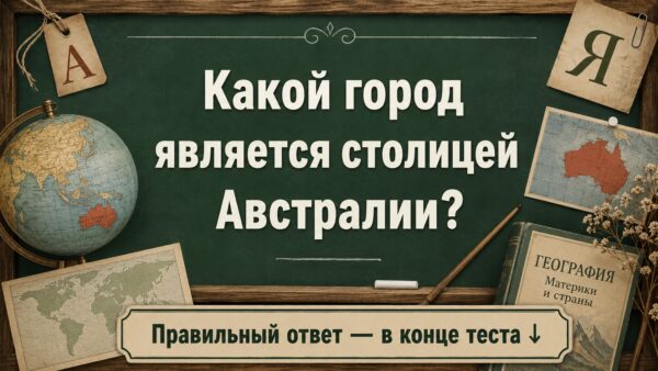 Тест: Насколько хорошо вы помните школьную программу?
