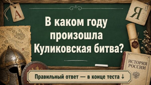 Тест: Насколько хорошо вы помните школьную программу?