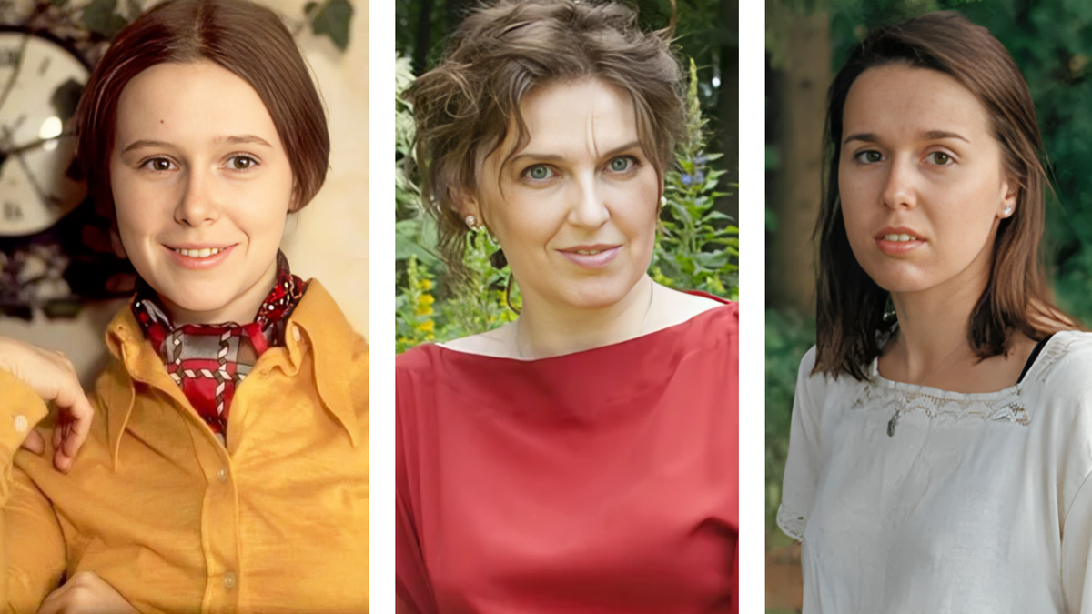 Евгения Симонова и её дочери: Зоя и Мария