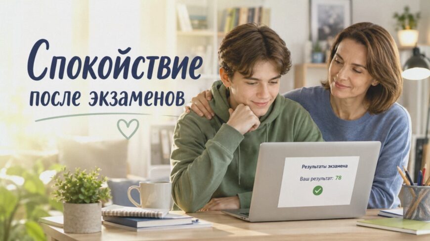 Иллюстрация к статье: Спокойствие после экзаменов