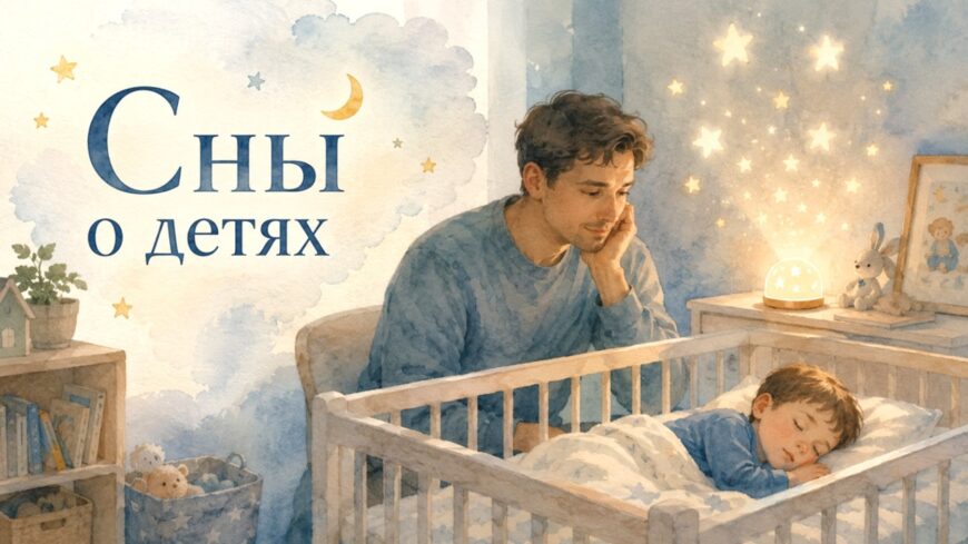 Иллюстрация к статье: Сны о детях