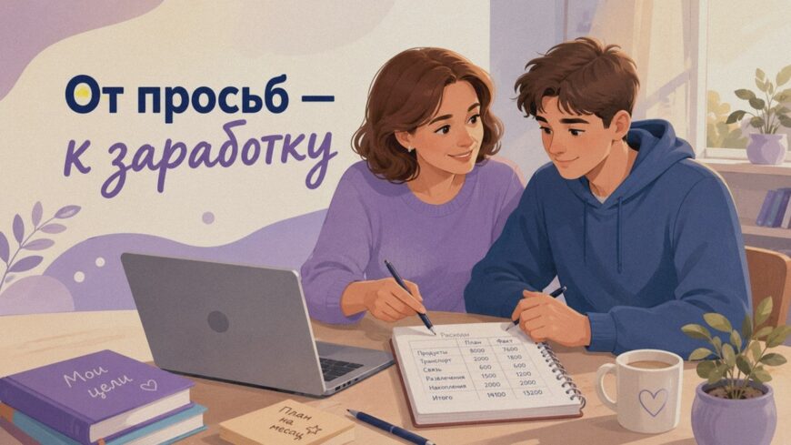 Иллюстрация к статье: От просьб — к заработку
