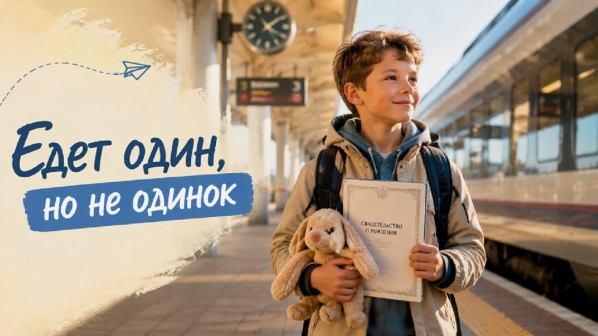 Иллюстрация к статье: Едет один, но не одинок