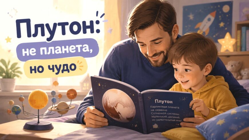 Иллюстрация к статье: Плутон: не планета, но чудо