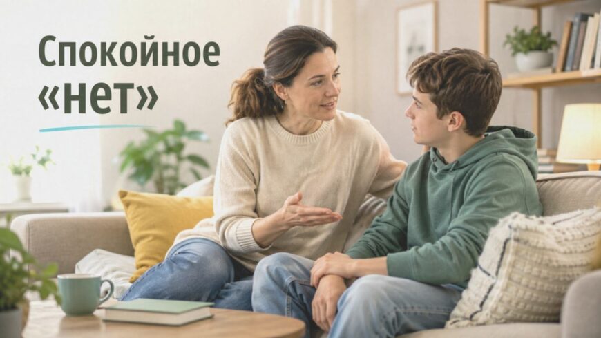 Иллюстрация к статье: Спокойное нет