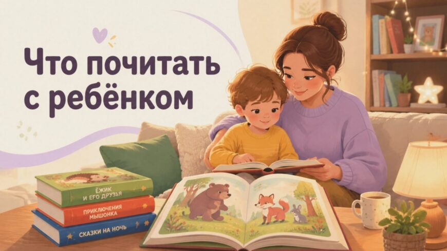 Иллюстрация к статье: Что почитать с ребёнком