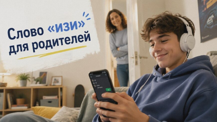 Иллюстрация к статье: Слово изи для родителей