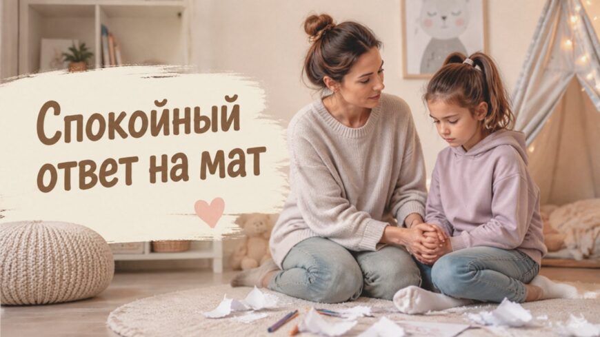 Иллюстрация к статье: Спокойный ответ на мат