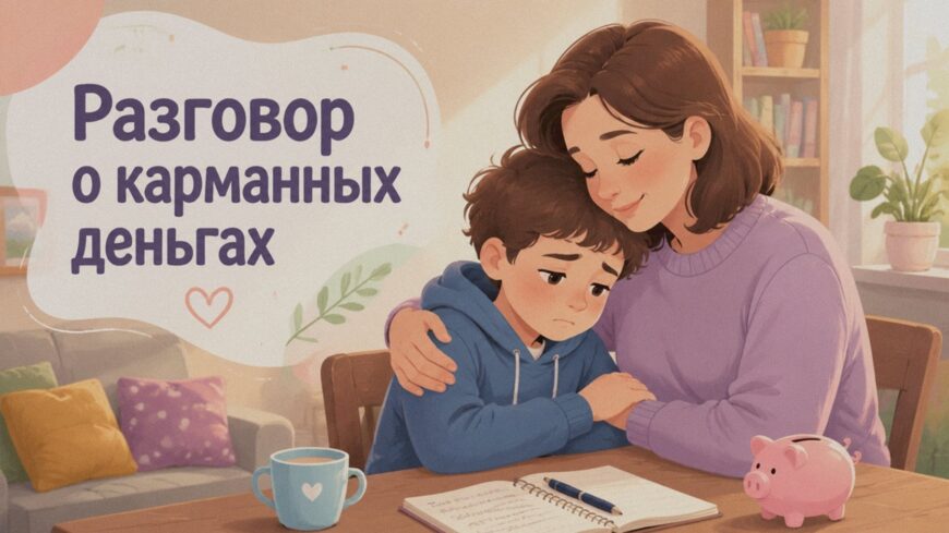 Иллюстрация к статье: Разговор о карманных деньгах