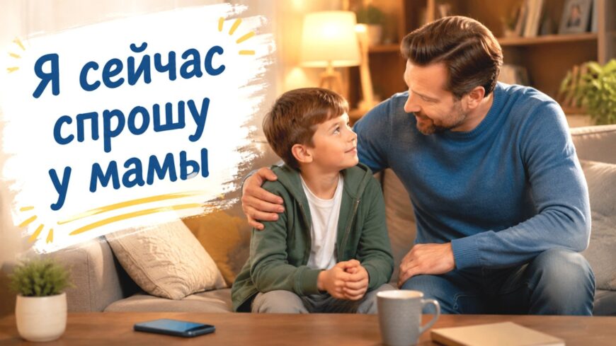 Иллюстрация к статье: Я сейчас спрошу у мамы