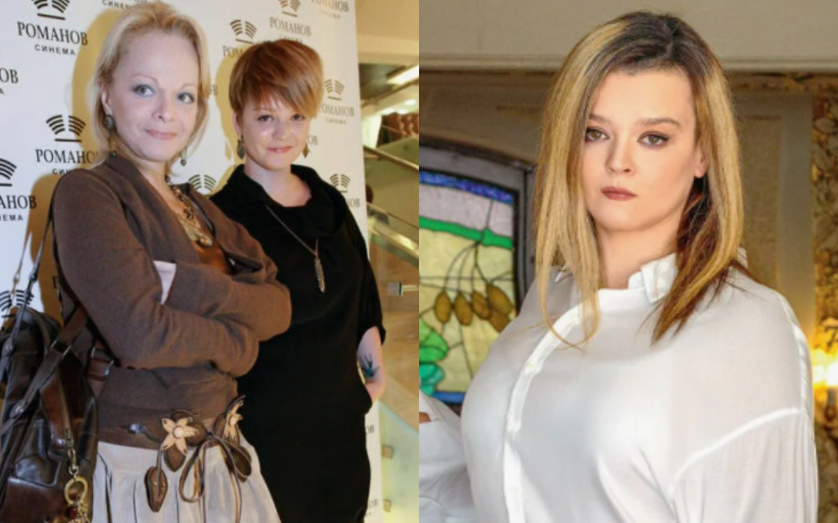 Ангелина Миончинская с мамой