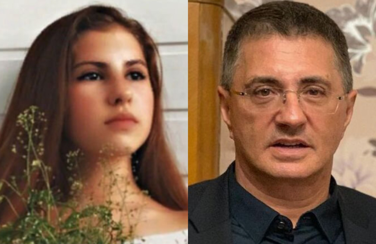 Полина и её отец, Александр Мясников