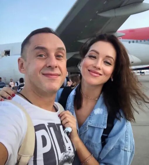 Ирина Темичева с мужем Виктором Бондарюком.