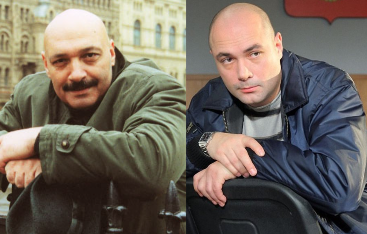 Всеволод Цурило и его отец Юрий Цурило