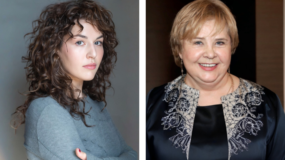 Екатерина Ланн со своей мамой