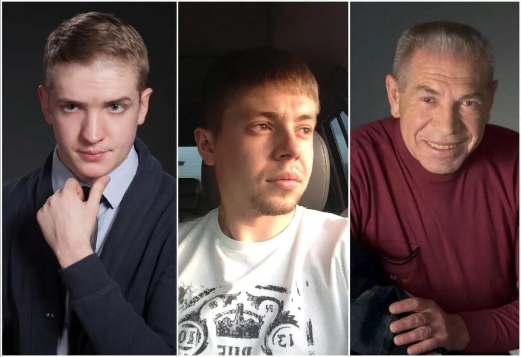Владимир Толоконников и его сыновья Иннокентий и Родион