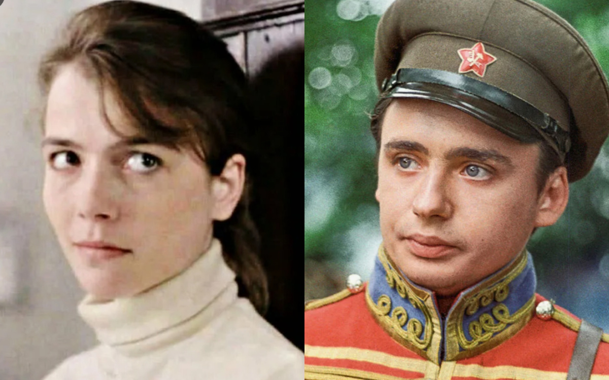 Екатерина Семенова и Антон Табаков в молодые годы