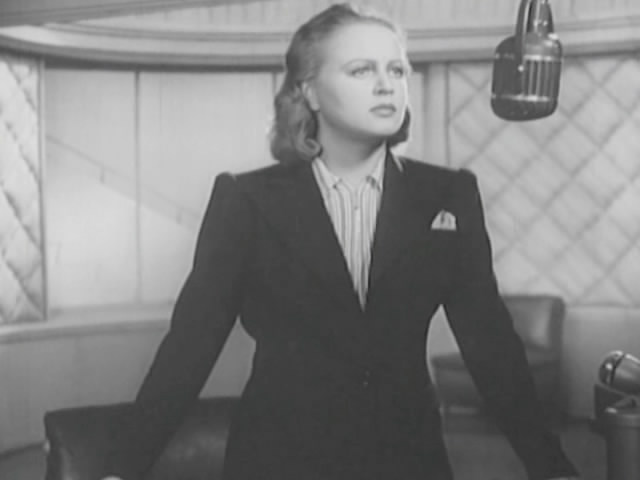 Татьяна Окуневская в короткометражной ленте «Ночь над Белградом», 1941 год