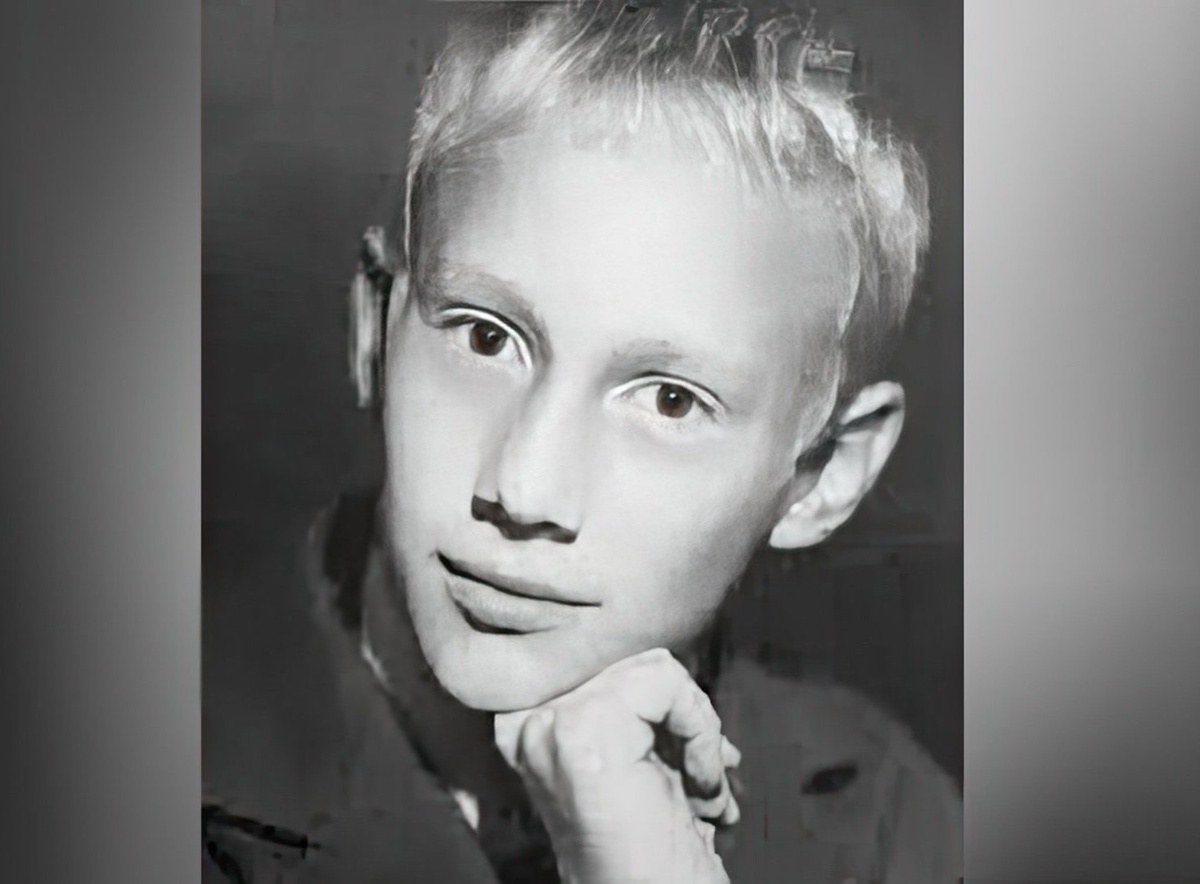 Евгений Сидихин в детстве