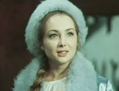 Ирина Борисова, исполнившая роль Снегурочки