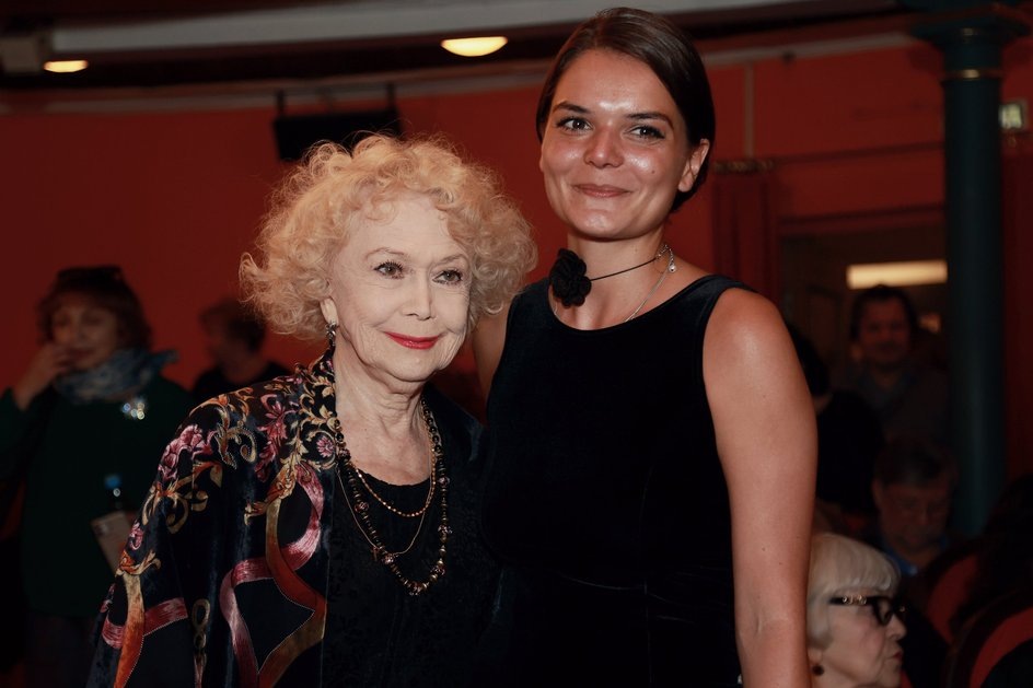 Светлана Немоляева и Полина Лазарева