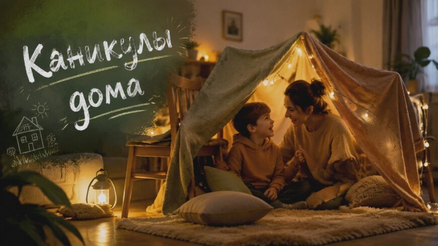 Иллюстрация к статье: Каникулы дома